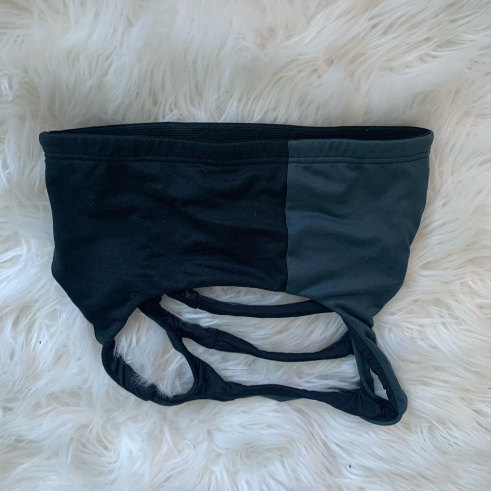jo and jax black sports bra xs